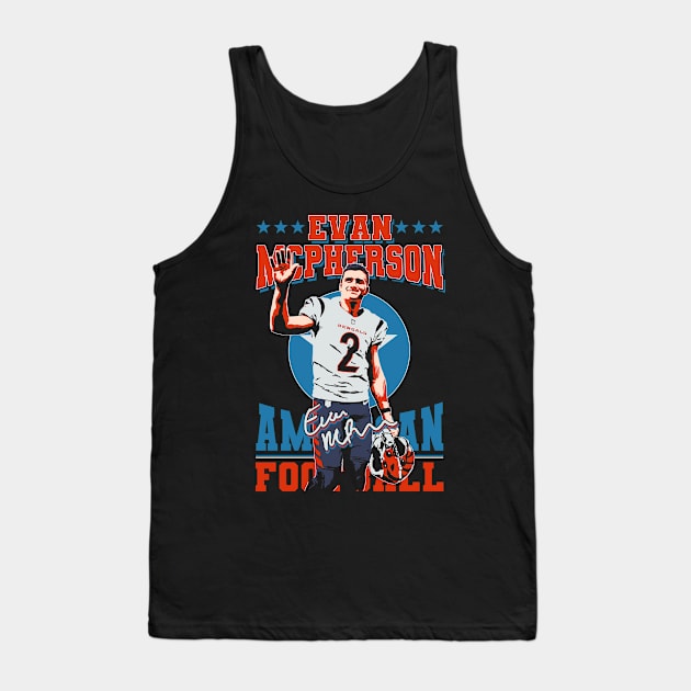 Evan McPherson Bengals American Football v2 Tank Top by Lima's